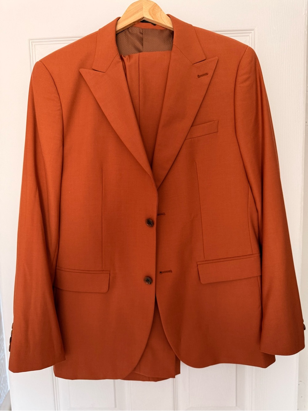 Men's Orange Suit